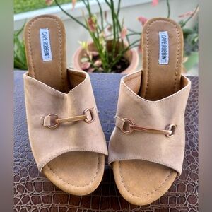 Cape Robbin Tan Women's Slide Sandals